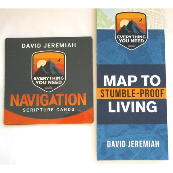 Everything You Need Book With Navigation Cards Fold Out Map To Living New Defect - Picture 7 of 7